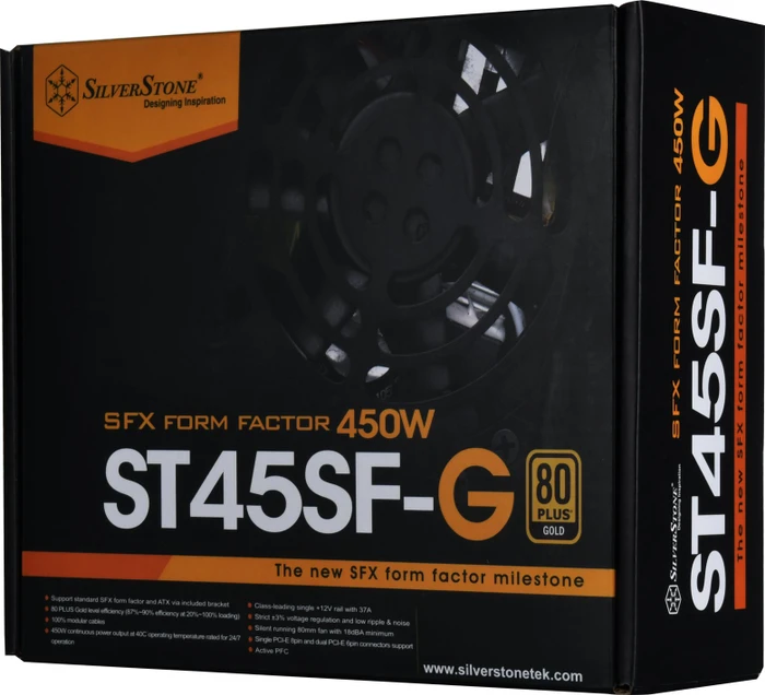SilverStone SFX Series ST45SF-G (Rev. 2.0) 450W, SFX
