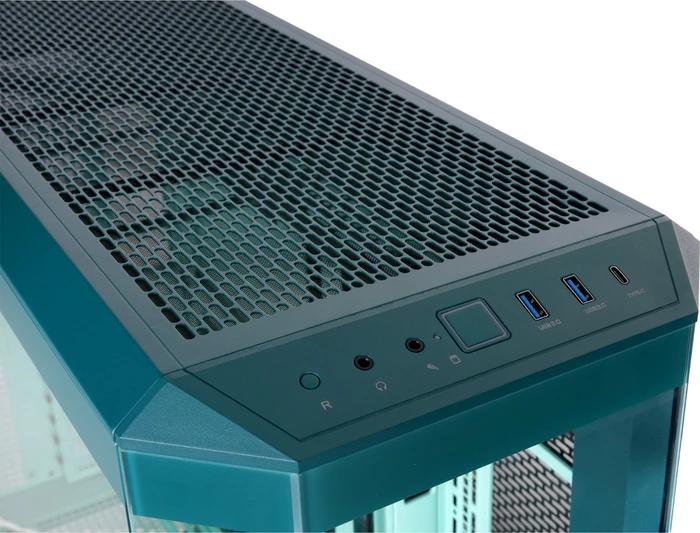 Thermaltake View 600 TG ARGB Transformative Teal, grün, Glasfenster
