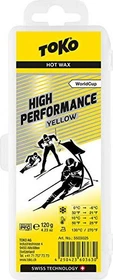 Toko High Performance Hot Gleitwax 120g Wachs gelb