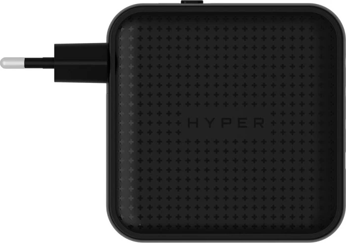 Hyper HyperJuice GaN Reise-Ladegerät, 3x USB-C + 1x USB-A, 100W, schwarz