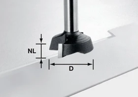 Festool S8 HW MFK Planfräser, (D)28x7x40mm, 1 Stück