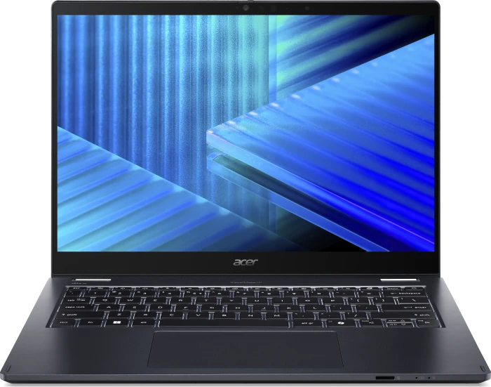 Acer TravelMate P4 Spin TMP414RN-55-TCO-73DM, Slate Blue, Core Ultra 7 255U, 32GB RAM, 1TB SSD, DE