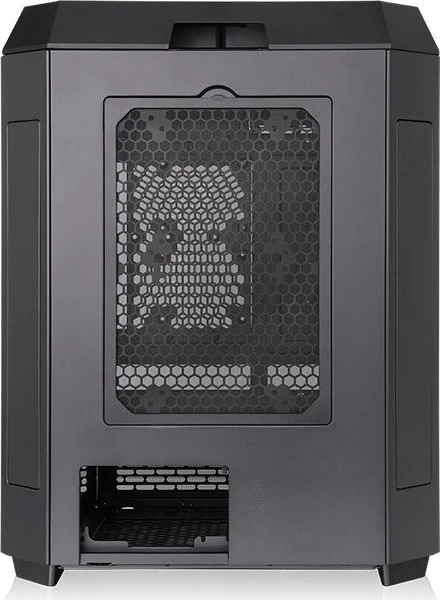 Thermaltake The Tower 600 Black, schwarz, Glasfenster