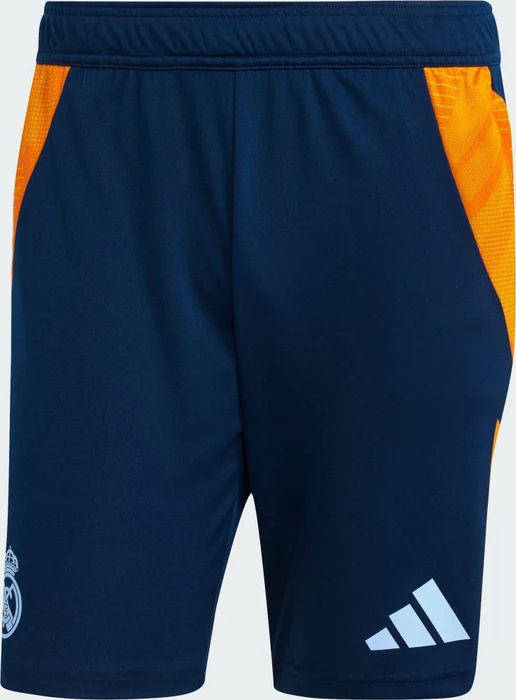 adidas Real Madrid Tiro 24 Competition Hose kurz team navy blue 2/crew orange/glow blue (Herren)