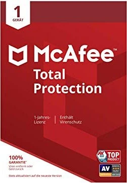 McAfee Total Protection 2018, 1 User, PKC (multilingual) (Multi-Device)