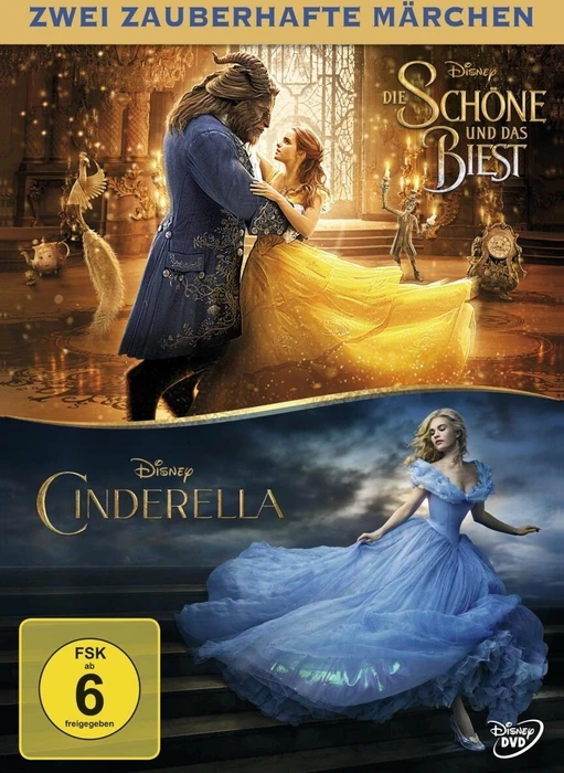 Die Schöne und das Biest (2017)/Cinderella (2015) (DVD)