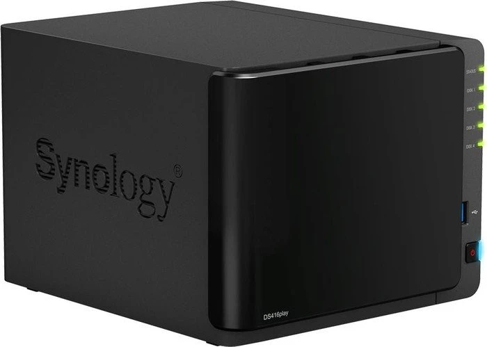 Synology DiskStation DS416play, 1GB RAM, 2x RJ-45 1000Base-T, 3x USB-A 3.0