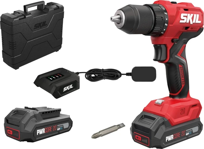 Skil 3011 HB Akku-Bohrschrauber inkl. Koffer + 2 Akkus 2.0Ah