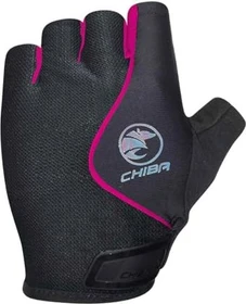 Chiba Air Plus Fahrradhandschuhe schwarz/pink (Damen)