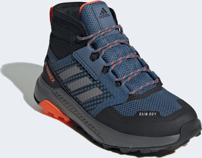 adidas Terrex Trailmaker Mid Rain.RDY wonder steel/grey three/impact orange (Junior)