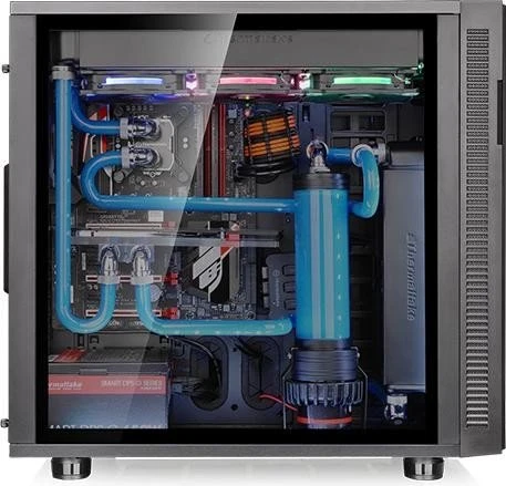Thermaltake Suppressor F31 Tempered Glass Edition, Glasfenster, schallgedämmt