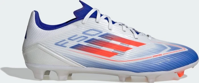 adidas F50 League FG/MG cloud white/solar red/lucid blue