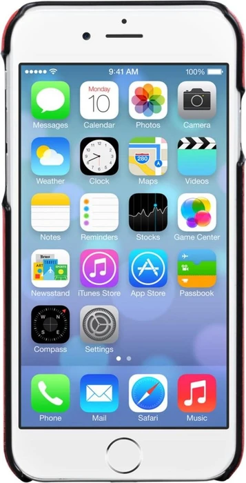dbramante1928 London für Apple iPhone 8/7/6 Red Lava