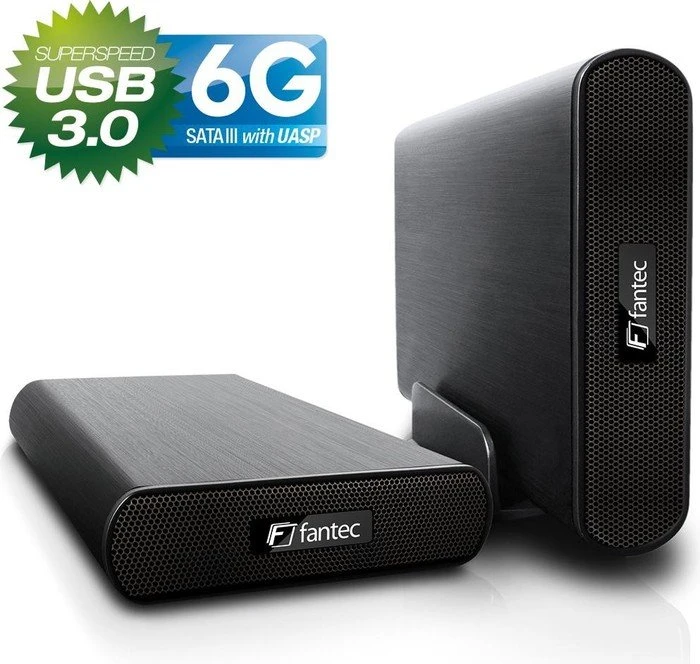 Fantec AluAir U3-6G schwarz, USB-B 3.0