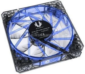 BitFenix Spectre Pro LED schwarz/blau, 140mm