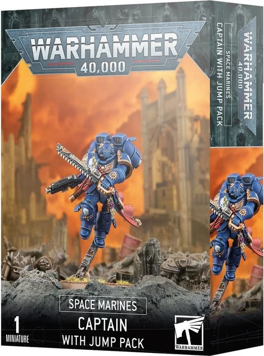 Games Workshop Warhammer 40.000 - Space Marines - Captain with Jump Pack