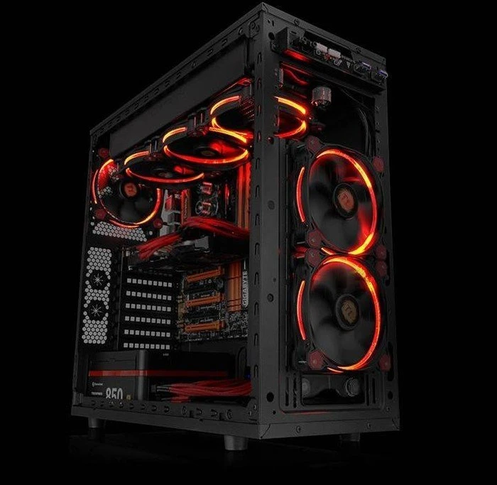 Thermaltake Riing 12 LED rot, 120mm