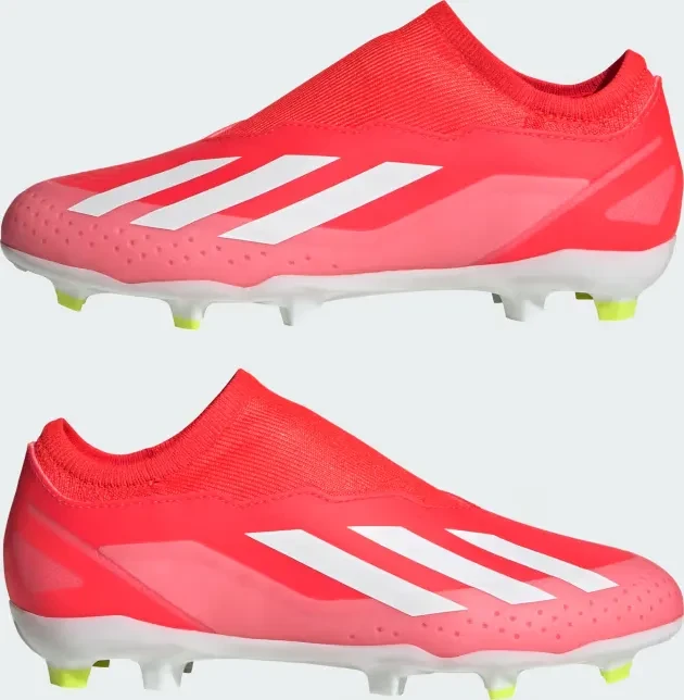 adidas X Crazyfast League LL FG solar red/cloud white/team solar yellow 2 (Junior)