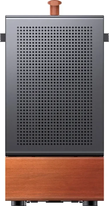 Jonsbo T7 Black, schwarz/braun, Glasfenster
