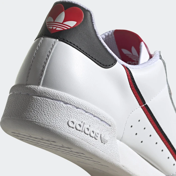 adidas Continental 80 cloud white/core black/scarlet