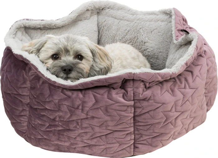 Trixie Bett Estelle, Ø50cm, violett/grau