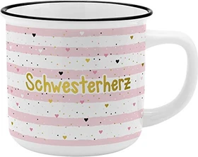 Sheepworld Kaffeebecher Schwesterherz 350ml