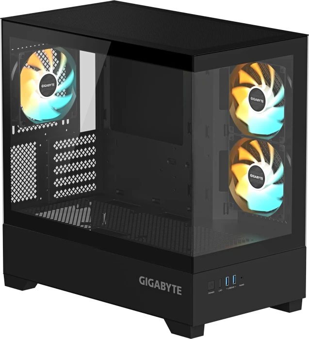 GIGABYTE C201 Panoramic, Glasfenster