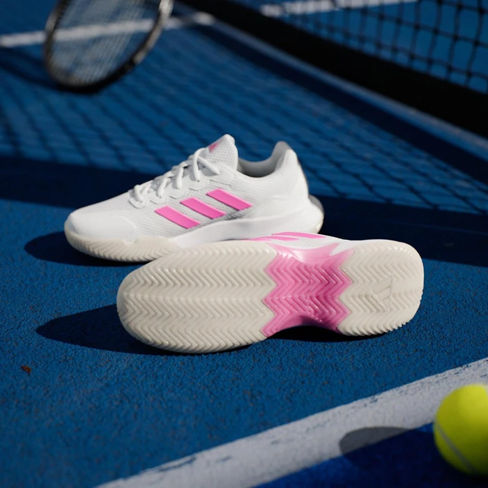 adidas Gamecourt 2.0 core white/lucid pink/core black (Damen)