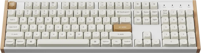 Keychron K10 HE Wireless, Special Edition White, LEDs RGB, Gateron 2.0 Magnetic Nebula, USB/Bluetooth, US