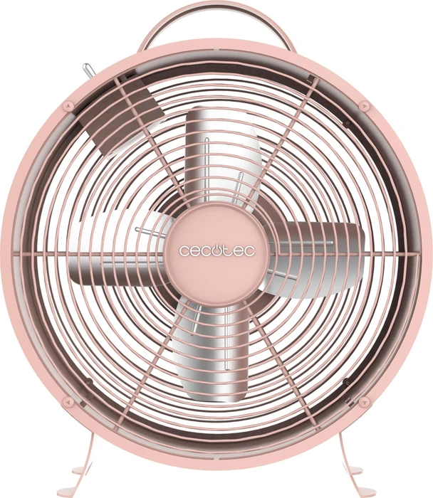 Cecotec EnergySilence 80 MiniRetro Tischventilator rosa
