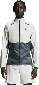 On Weather Laufjacke silver/eclipse (Herren)