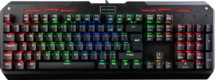 Modecom Volcano Hammer RGB, LEDs RGB, Gaote Outemu BLUE, USB, DE