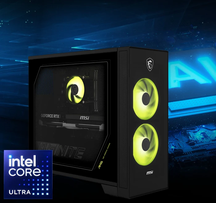 MSI MAG Infinite S AI 2nd 2NVL5-013EU, Core Ultra 5 225F, 16GB RAM, 1TB SSD, GeForce RTX 5060