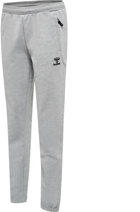 hummel Move Grid Cotton Trainingshose lang grey melange (Damen)