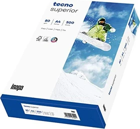 inapa tecno superior Universalpapier hochweiß, A4, 80g/m², 500 Blatt