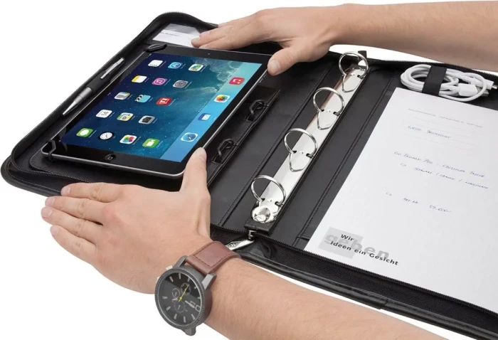 Wedo Tablet-Organizer A4 ELEGANCE, schwarz
