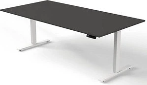 Kerkmann Move 3 elektrisch höhenverstellbarer Sitz-Steh-Schreibtisch 200x100cm anthrazit/weiß