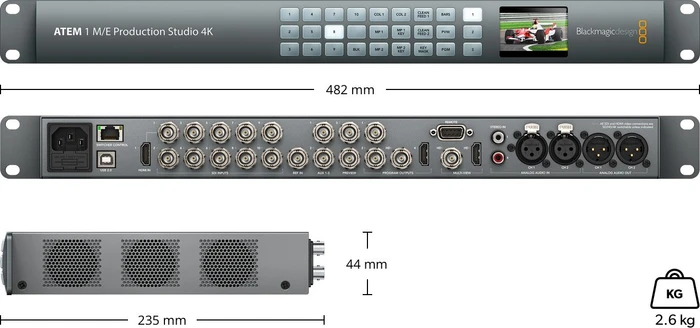 Blackmagic Design ATEM 1 M/E Production Studio 4K