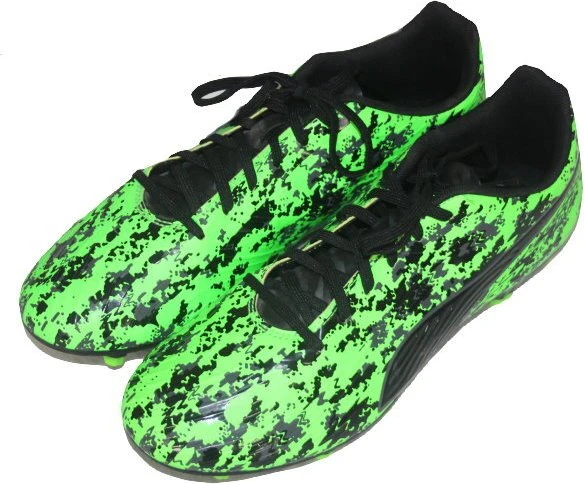 Puma One 19.4 FG/AG green gecko/black/gray (Herren)