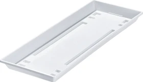 Geli Standard Blumentopfuntersetzer 40x15.5cm weiß