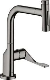 Hansgrohe Axor Citterio Select 230 2jet mit Ausziehauslauf und sBox polished black chrome