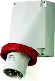 Mennekes CEE Wandgerätestecker 63A 5p 400V 6h IP67