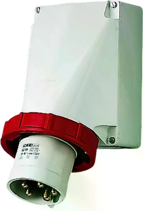 Mennekes CEE Wandgerätestecker 63A 5p 400V 6h IP67