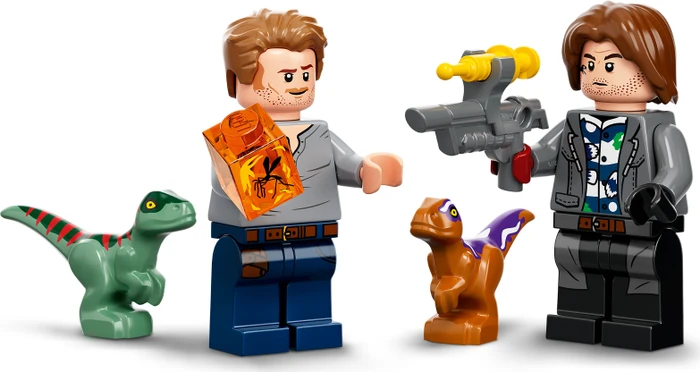 LEGO Jurassic World - Atrociraptor: Motorradverfolgungsjagd