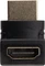 Lindy 4K HDMI Typ A Stecker/Buchse Adapter gewinkelt 90° oben Vorschaubild