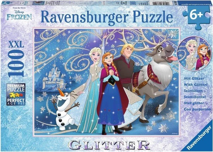 Ravensburger Puzzle Frozen Glitzernder Schnee