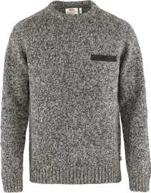 Fjällräven Lada Round Neck Strickpullover grau (Herren)
