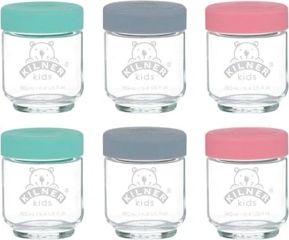 Kilner Babygläser Nahrungsaufbewahrung-Set, 6-tlg.
