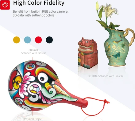 Shining3D EinStar, 3D-Scanner