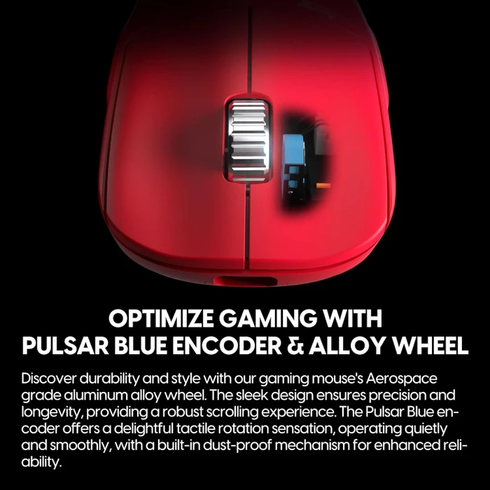 Pulsar Gaming Gears X2H eS Wireless Red Edition, USB